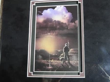 framed Bill Jaxon print, "The Answer" 1999