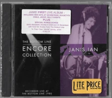 The Bottom Line Encore Collection by Janis Ian CD 1999, Bottom Line New Sealed
