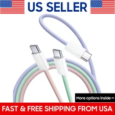 USB-C Fast Charger Type C Cable Cord for Samsung Galaxy S24 S23 S22 Ultra lot