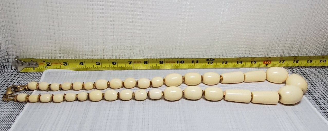 Talbots Chunky Statement Multi-Sized Creme Colore… - image 2