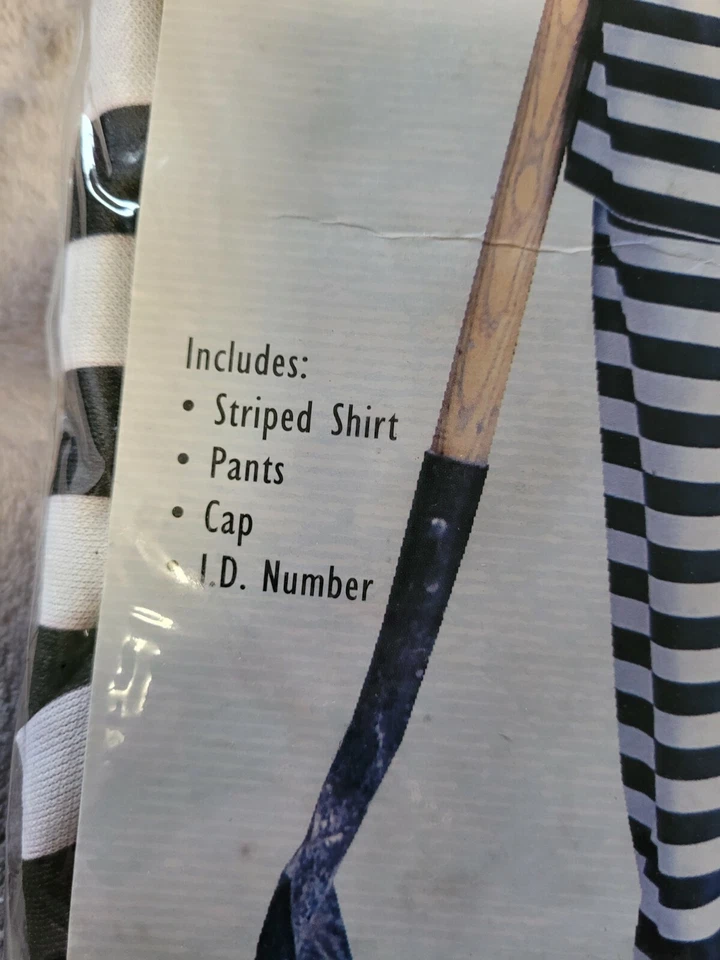 Disfraz de Halloween Jailbird para niño talla mediana 8-10 Foto 3 de 4