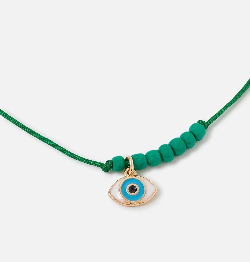 Evil eye shop necklace accessorize
