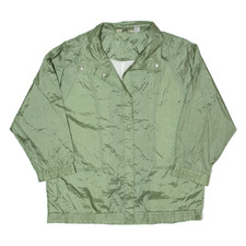 Vintage Haband Womens Coach Jacket Green 90s Usa L