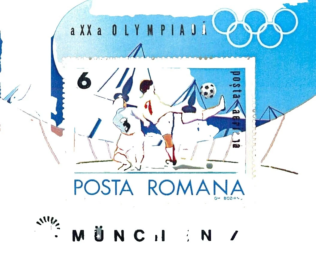 Decimal Independent Nation Sports Postal Stamps