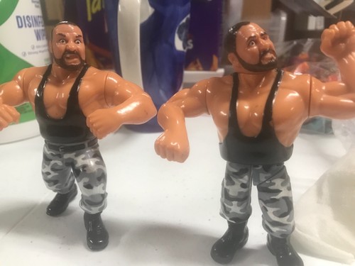 WWF Hasbro Bushwacker Luke Butch Series 1 Tag Team...