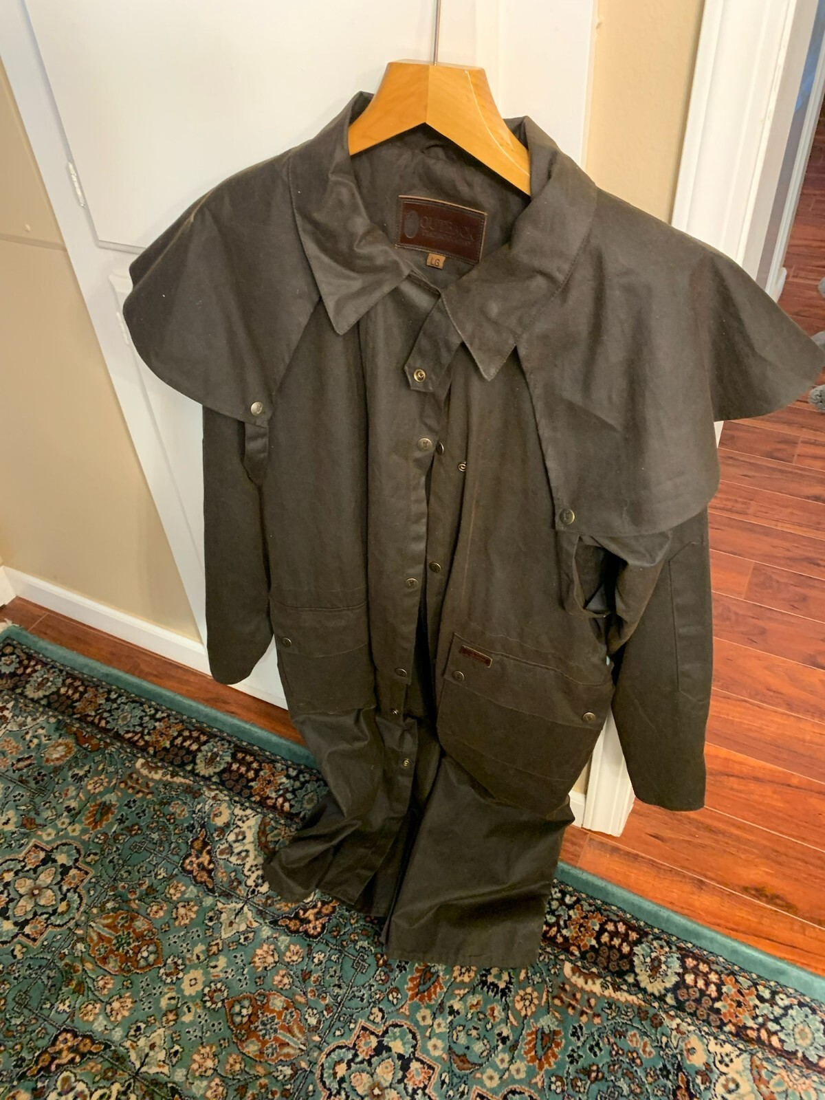 outback trading company jacket brown western