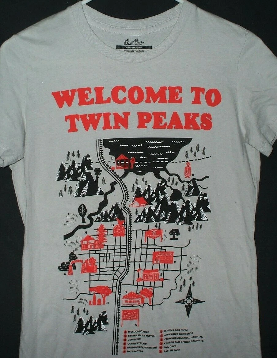 Twin peaks sales t shirt