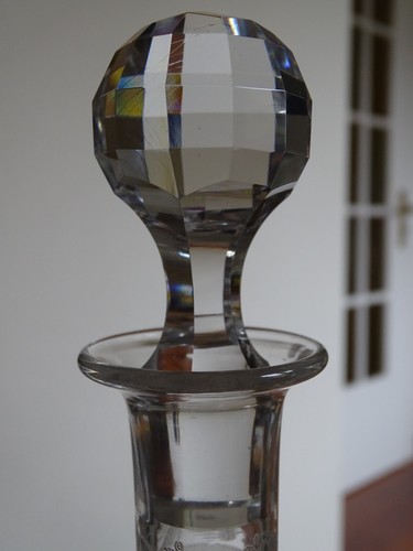 BACCARAT ANCIENNE CARAFE A VIN EN CRISTAL MODELE OSTENDE 1920 - Picture 3 of 12