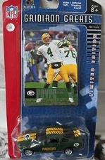 2006 NFL Gridiron Greats Green Bay Packers Brett Favre Card Mustang Die-cast Car