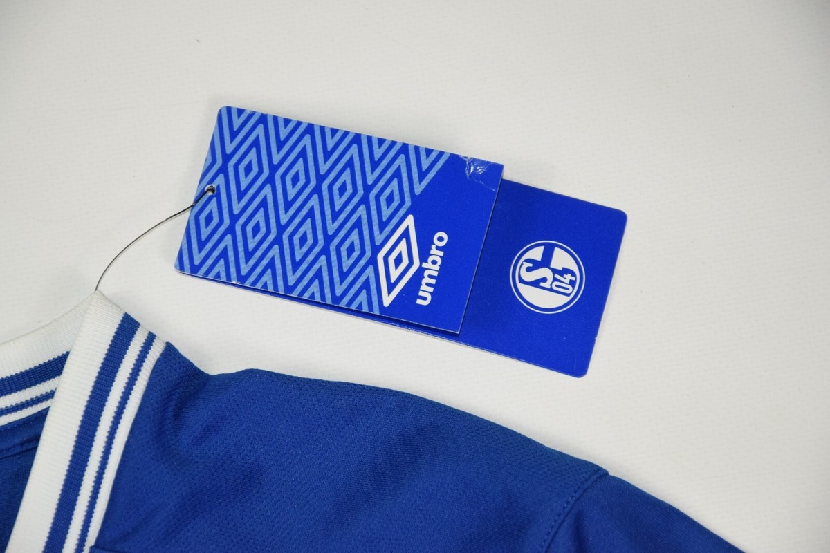 umbro jersey schalke shirt gazprom kit blue s. XL NWT | eBay