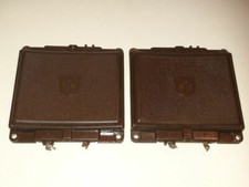 1 Paar Grundig Elektrostaten (7,5 x 7,5 cm) aus Grundig 3160 - Röhrenradio