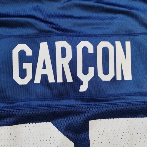 Indianapolis Colts Jersey Pierre Garcon Large Blue Home Reebok On Field 85 - Picture 10 of 10