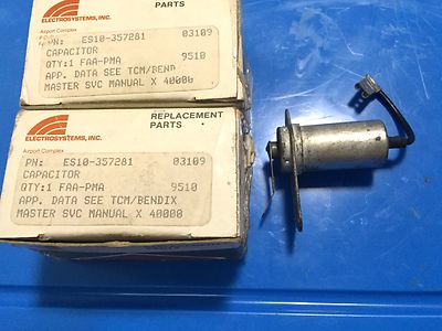 1 x ELECTROSYSTEMS ES10-357281 10-500472 CAPACITOR - BENDIX KING 40000-NEW(B17) 