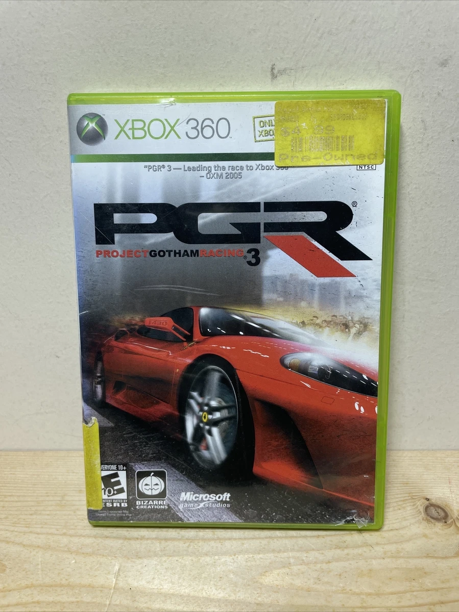 25+ Microsoft Xbox 360 Project Gotham Racing 3 Video Games for