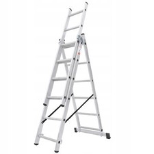 KADAX Multifunktionsleiter, Vielzweckleiter aus Aluminium, bis 150kg