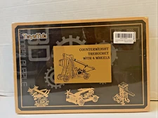 Toystub 3D Wooden Puzzles Counterweight Trebuchet Model New