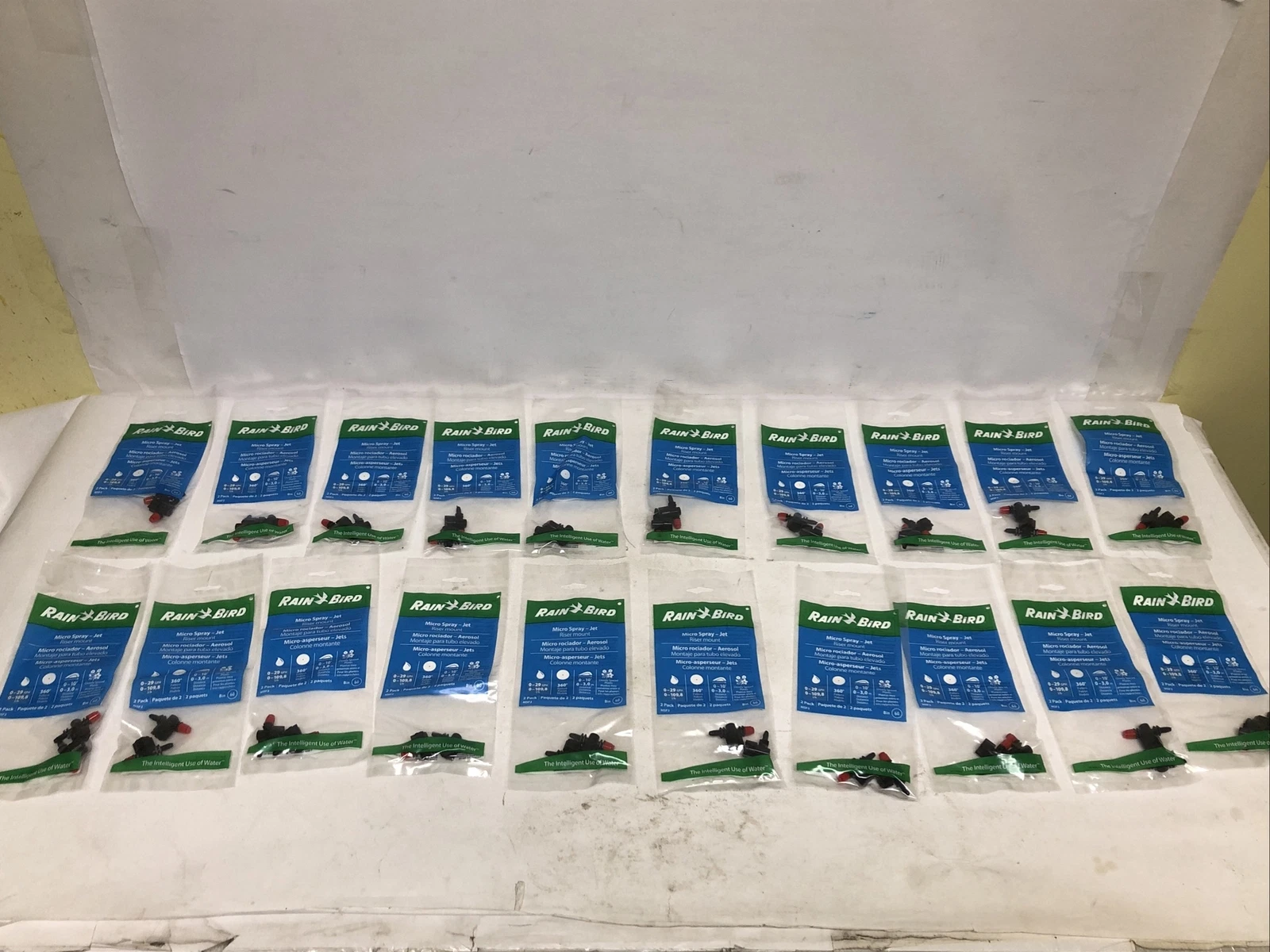 Lot Of (20) Rain Bird MSF2PKS Micro-Spray Nozzle, Full-Circle 360° Pattern