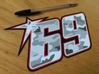 Nicky Hayden Race Number 69 (Large) - UK SELLER