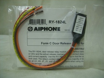 AIPHONE RY-1824L Form C Door Release Relay 19310 - NOS