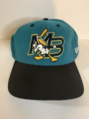 Vintage 90s Myrtle Beach Pelicans Minor League Baseball Hat Snap