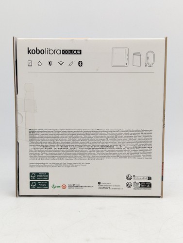 Kobo Libra Colour 7" Waterproof eReader with Dark Mode Option In White (N428) - Picture 7 of 9