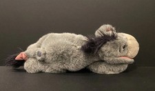 Eeyore Walt Disney World Floppy Detachable Tail Bean Plush 16" Laying Toy Animal