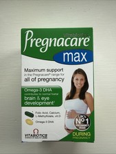 Image of Pregnacare MAX Pregnancy Vitamins - Uk'S No.1 Pregnancy Brand. Greater Prenatal 