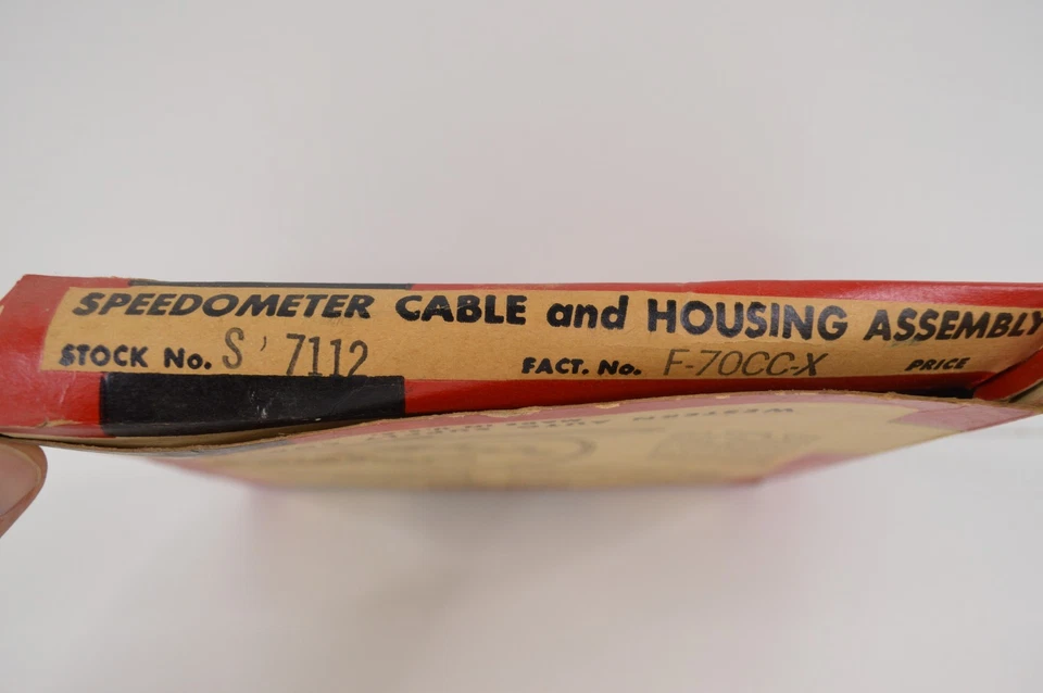 1949-1956 Ford Mercury Speedometer cabo e conjunto de carcaça personalizado Fairlane - Imagem 2 de 4