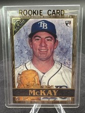 2020 Topps Gallery Wood Frame #65 Brenden McKay RC