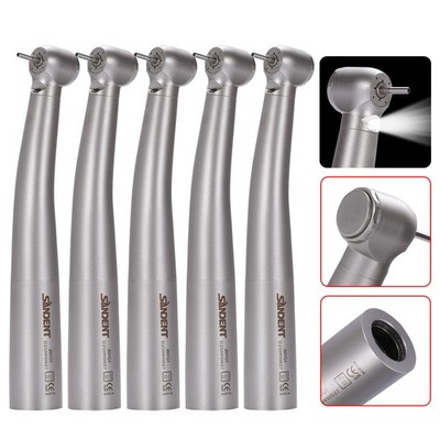 5 Dental Turbine mit Licht Fiber Optic LED Handstück für Sirona Kupplung