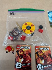 LEGO NINJAGO 9561 Kai ZX 1 Minifigure 21 Pieces With Cards No Packaging