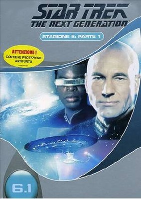 STAR TREK 6.1 THE NEXT GENERATION SEASON 3 DVD - USA