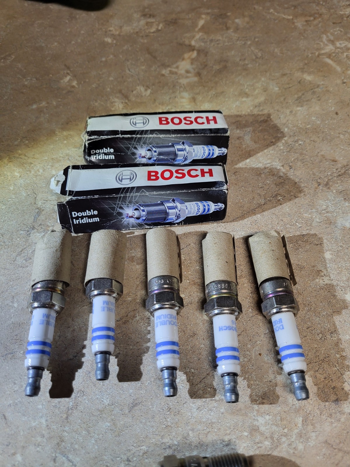 Set of 6 Spark Plugs Iridium Bosch 9606 HR7DII33V for Mercury Ford Lincoln V6