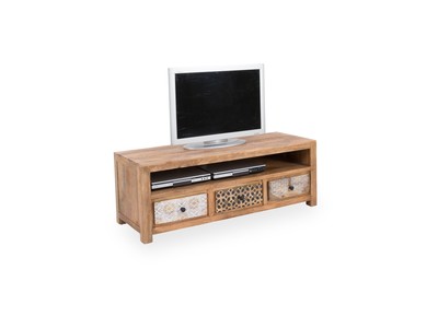 Lowboard ANIMATE BHT 140x50x50 cm orange TV-Lowboard
