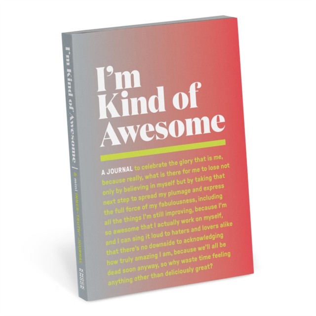 I'm Kind of Awesome Mini Inner-Truth Journal (Pastel Version) by Knock Knock