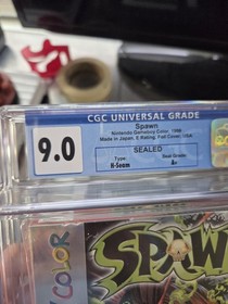 Spawn - Gameboy Color GBC - Factory Sealed - Rare - Cgc Graded 9.0 A+