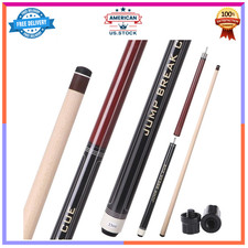 3-Piece Heavy Jump Break Cue Stick 23oz Canadian Maple 13mm Bakelite Tip