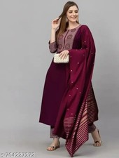 Stylish Kurti Salwar And Dupatta for Women