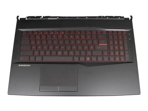 MSI 957-17E41E-C02 Original Keyboard incl. Top Case DE (German) Black/Black  - Picture 1 of 2
