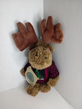 VTG RETIRED Boyds Bears 1997 Plush Christmas Moose  Myron Von Hindenmoose  