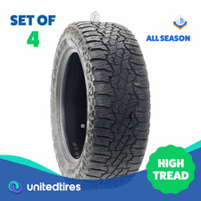 Set Of 4 Used 27555r20 Goodyear Wrangler Ultra Terrain At 113s - 8-8.532 Set Of 4 Used 27555r20 Goodyear Wrangler Ultra Terrain At 113s - 8-8.532