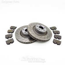 Bremsscheiben vorne Mercedes W220 CL W215 600 55 ATE neuwertig Bel&auml;ge TRW