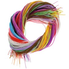  200 Pcs String for Bracelet Making Weaving Rope Knitting Lacing Cord