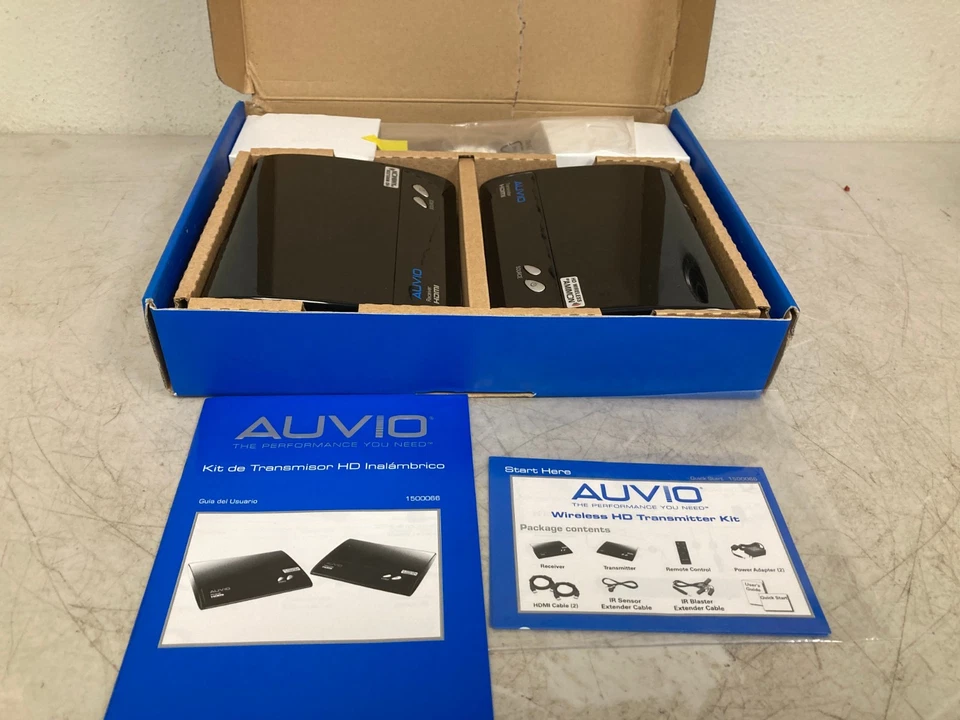 Transmisor y receptor de video HD inalámbrico Auvio con adaptador de corriente Foto 2 de 4
