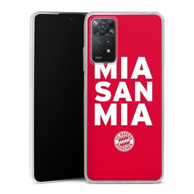 Slim Hülle für Xiaomi Redmi Note 11 Pro 5G FC Bayern München FCB Mia San Mia