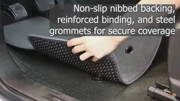 Full Set 2 Rows 4 Pc Endura Carpet Custom Floor Mats for SCION - Made in USA - Image 4 of 4