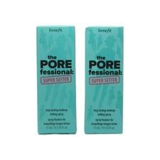 Benefit The Porefessional Super Setter Makeup Setting Spray Mini 0.5oz 15mL X 2