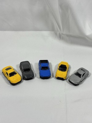 Set of (5) Unbranded Toy Race Cars