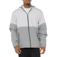 New Balance Men's Hooded Dobby Mesh-Lined Jacket