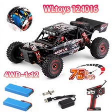 WLtoys 124016 1:12 Brushless RC Car 75KM/H High-Speed Off-Road RC Buggy Car